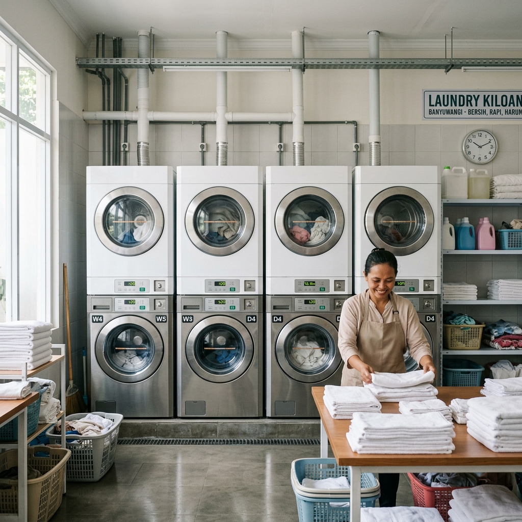 paket usaha laundry banyuwangi