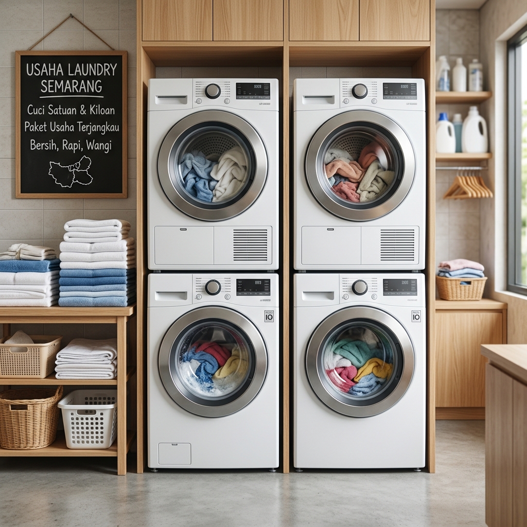 paket usaha laundry semarang