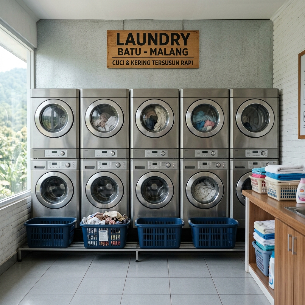 peralatan laundry batu