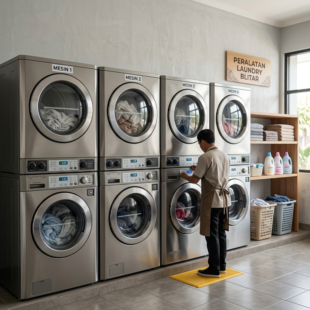peralatan laundry blitar
