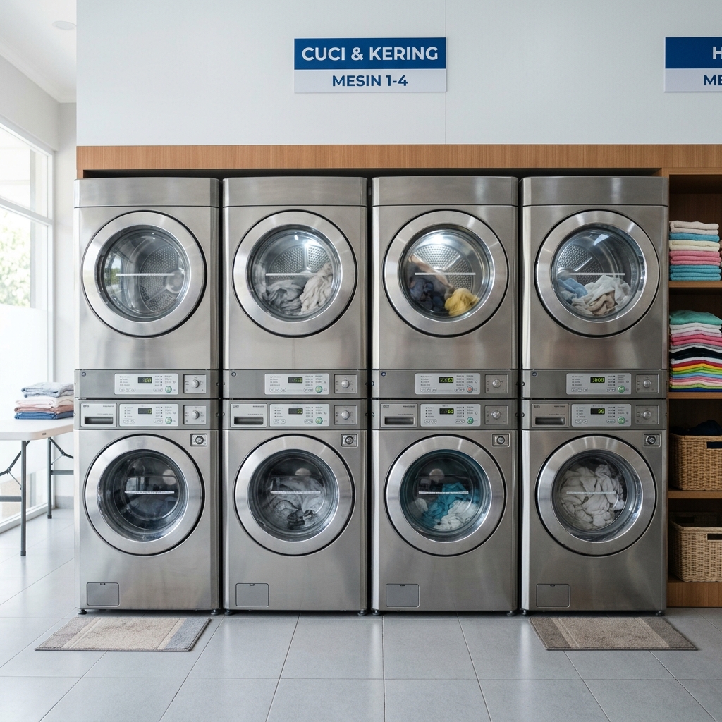 peralatan laundry jember