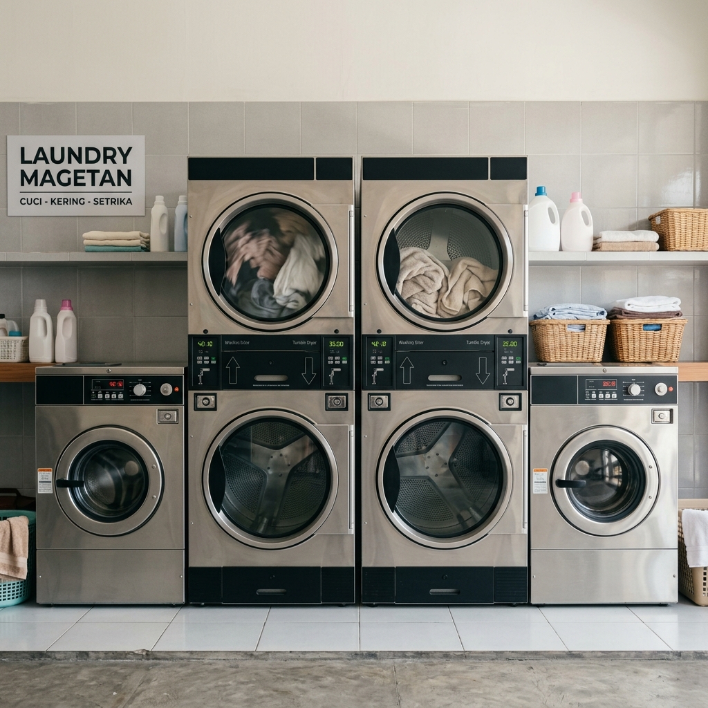 peralatan laundry magetan
