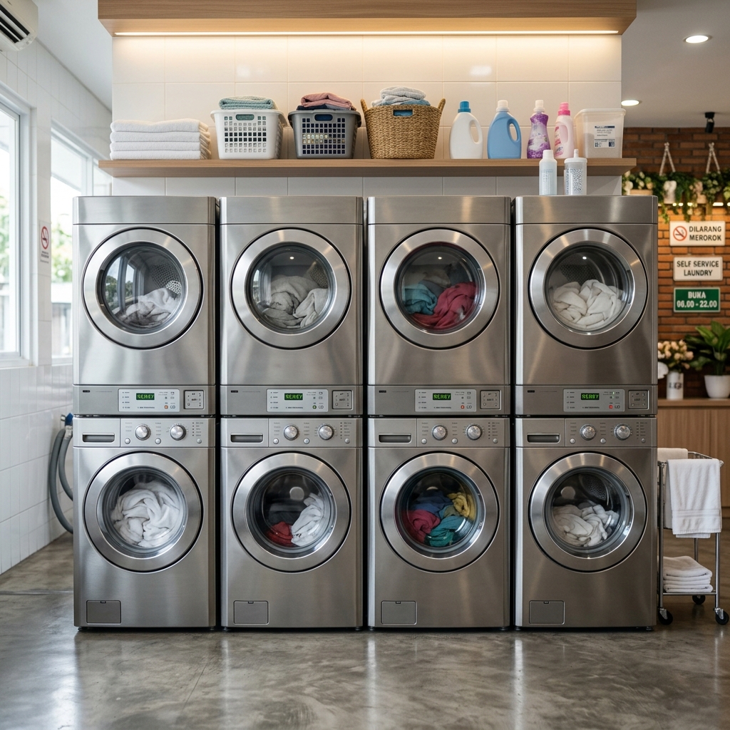 peralatan laundry malang
