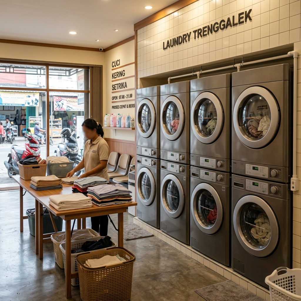 peralatan laundry trenggalek